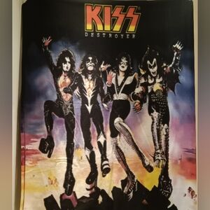 NWOT Blanket KISS Destroyer Fleece Black